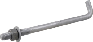12-inches Anchor Bolt,10-pack